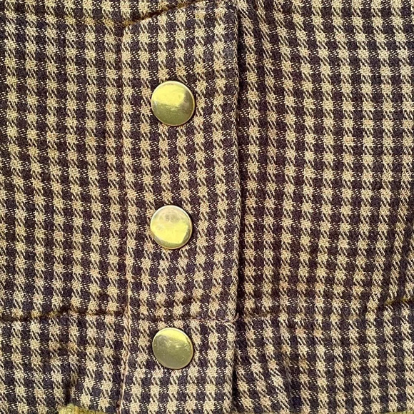 Anthropologie Hei Hei Delaine Women's Dark Olive Cotton Canvas Jacket Size 6 - Picture 11 of 14